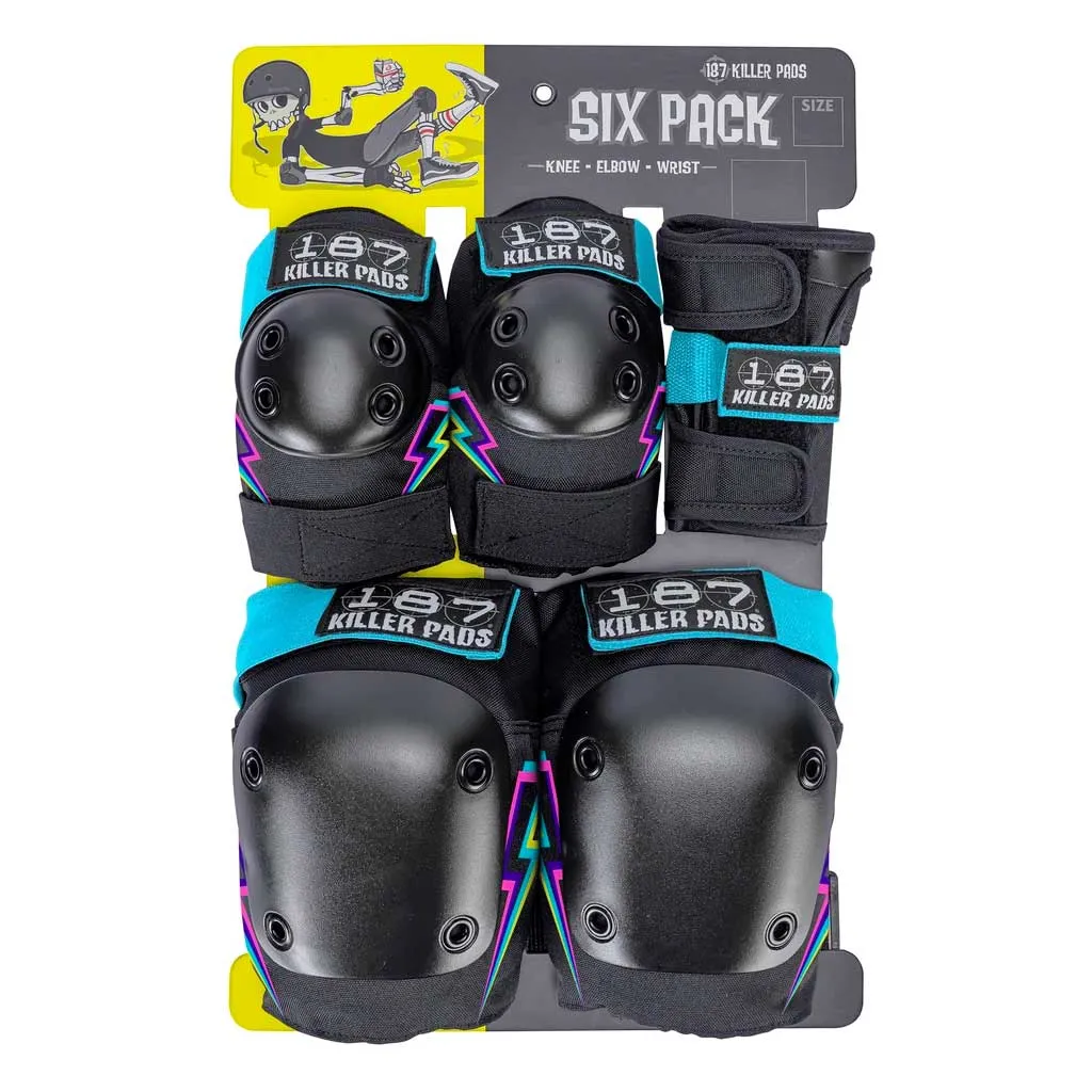 187 Killer Pads Electric Bolt Six Pack