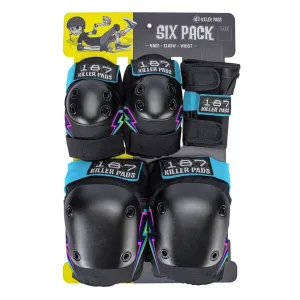 187 Six Pack Pad Set - Electric Bolt