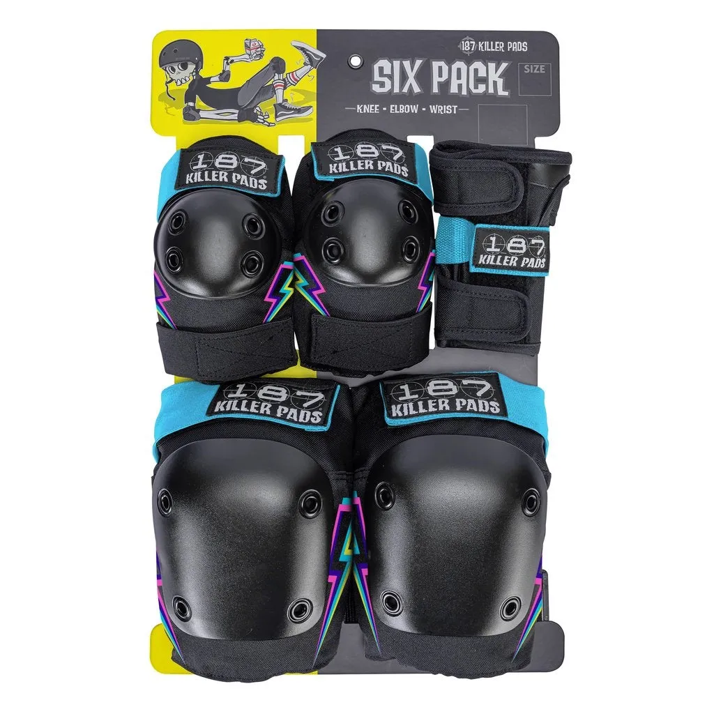 187 Six Pack Pad Set - Electric Bolt