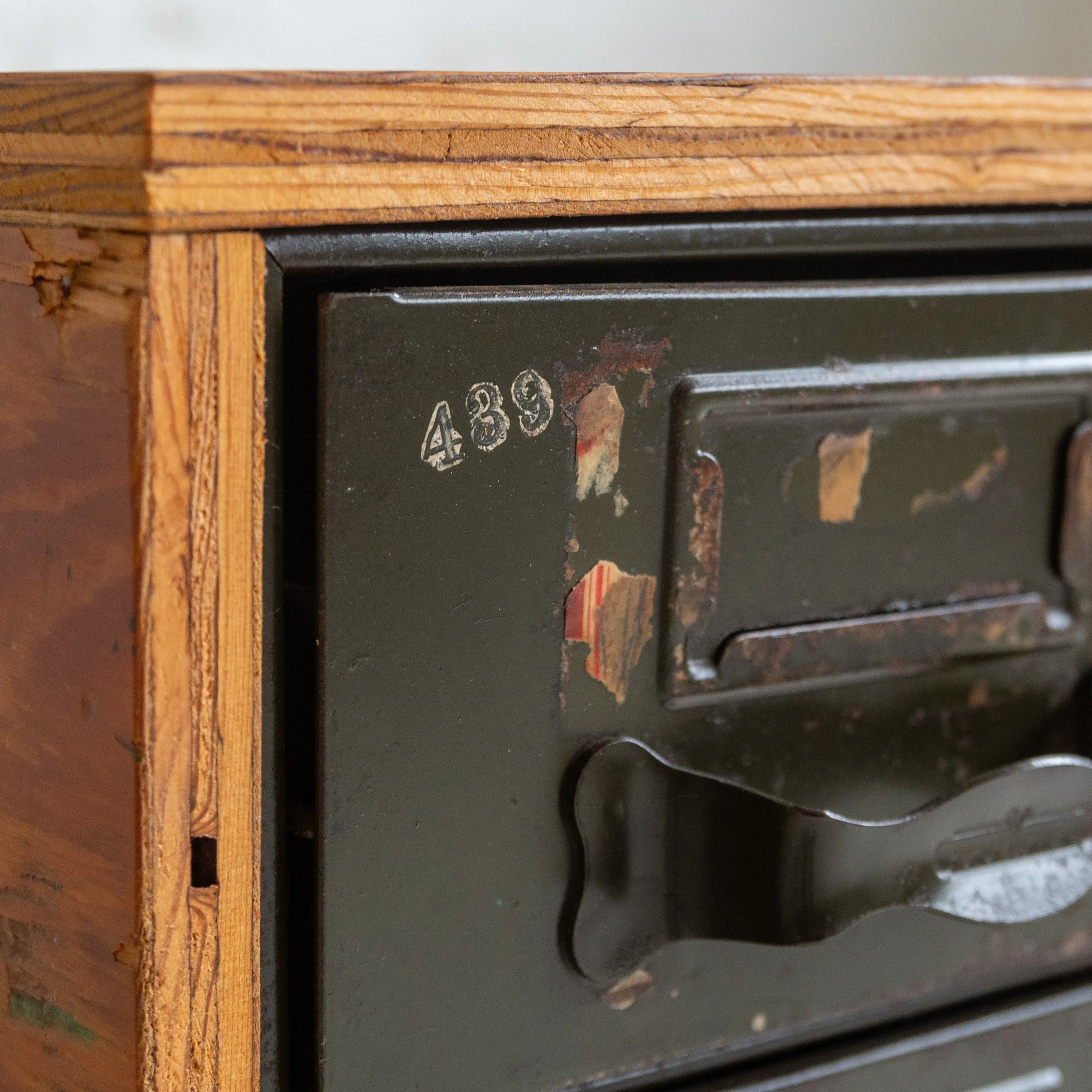 4-Drawer Industrial Cabinet | Reclaimed Wood
