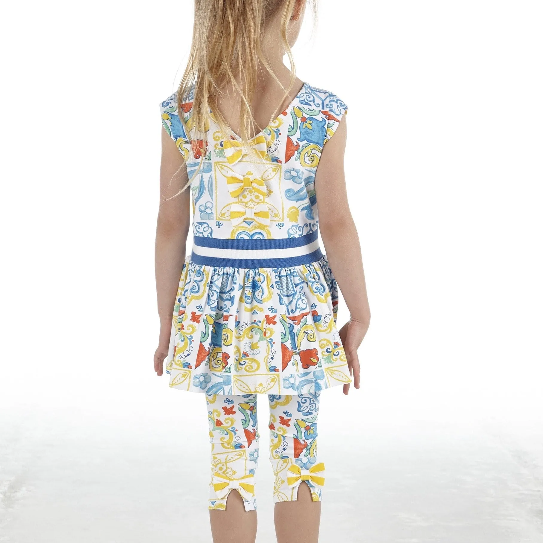 A DEE - Tile  Print Leggings Set