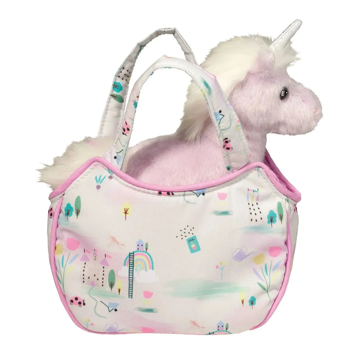 A Magical World Sak With Purple Unicorn