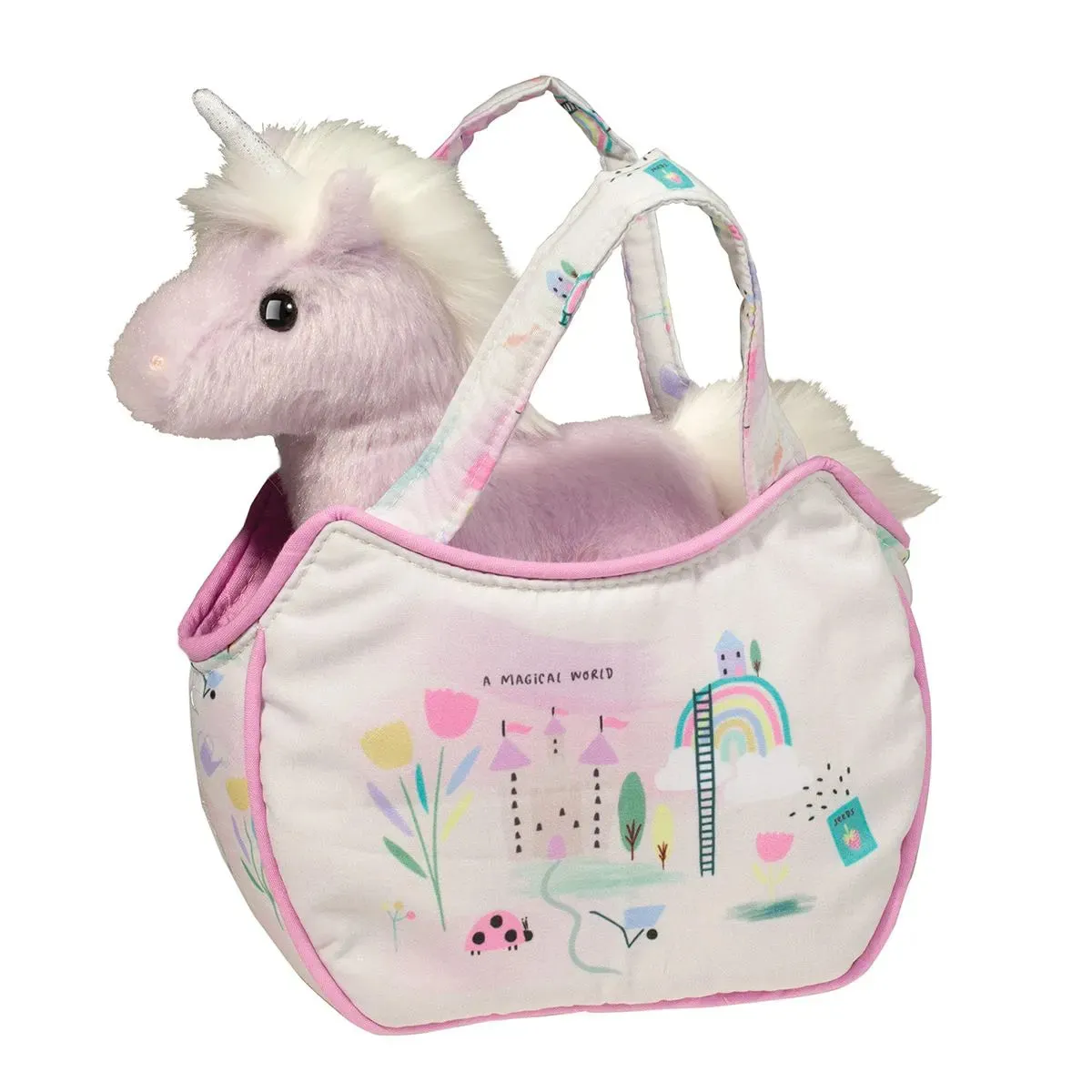 A Magical World Sak With Purple Unicorn