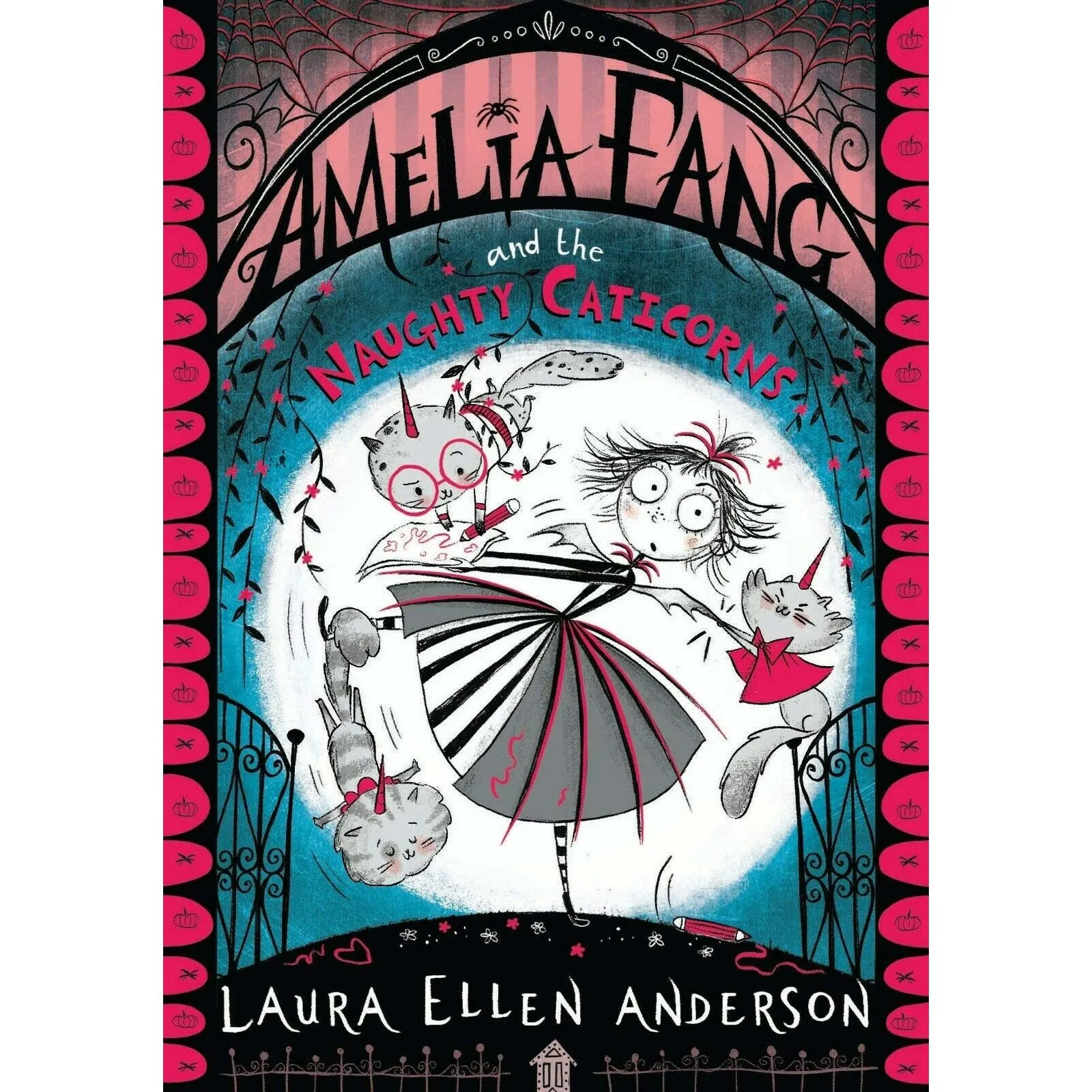 Amelia Fang Series 5 Books Collection Set by Laura Ellen Anderson (Barbaric Ball, Unicorn Lords)