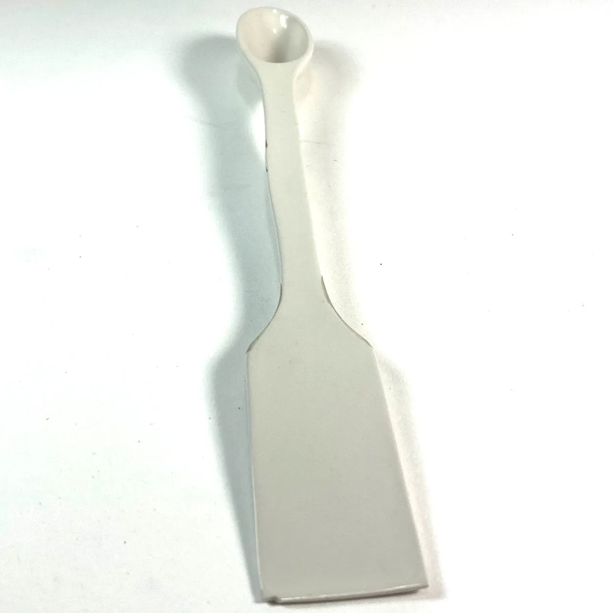American Coors Glazed Porcelain Scientific Labware Spoon and Spatula