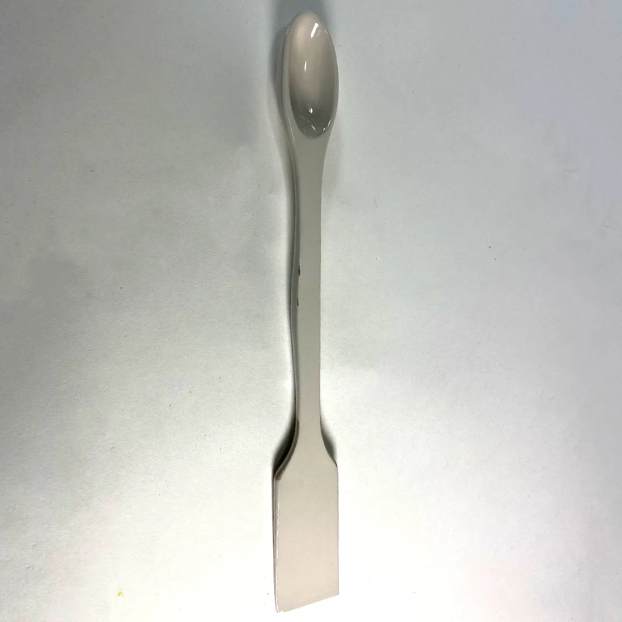American Coors Glazed Porcelain Scientific Labware Spoon and Spatula