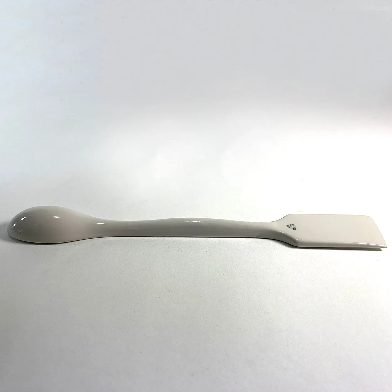 American Coors Glazed Porcelain Scientific Labware Spoon and Spatula