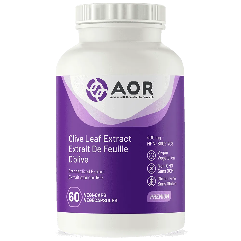 AOR Olive Leaf Extract 400 mg (60 VCaps)