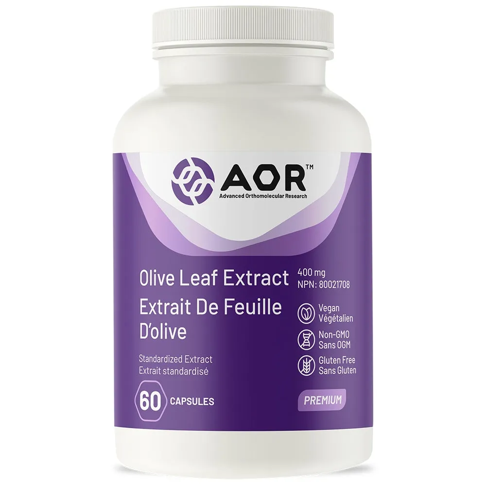 AOR Olive Leaf Extract 60 VCaps