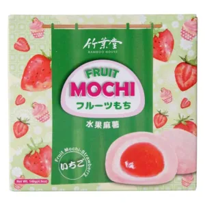 Bamboo House Fruit Mochi Strawberry 140g
