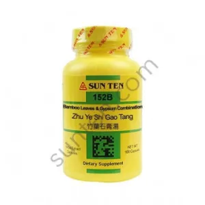 Bamboo Leaves & Gypsum Combination Capsules - Zhu Ye Shi Gao Tang - 竹葉石膏湯