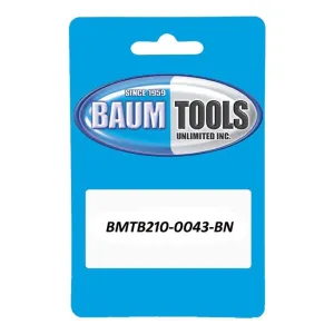 Baum Tools B210-0043-BN B1804E Bolt and Nut