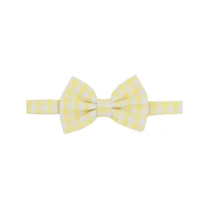 Baylor Bowtie - Lake Worth Yellow Gingham