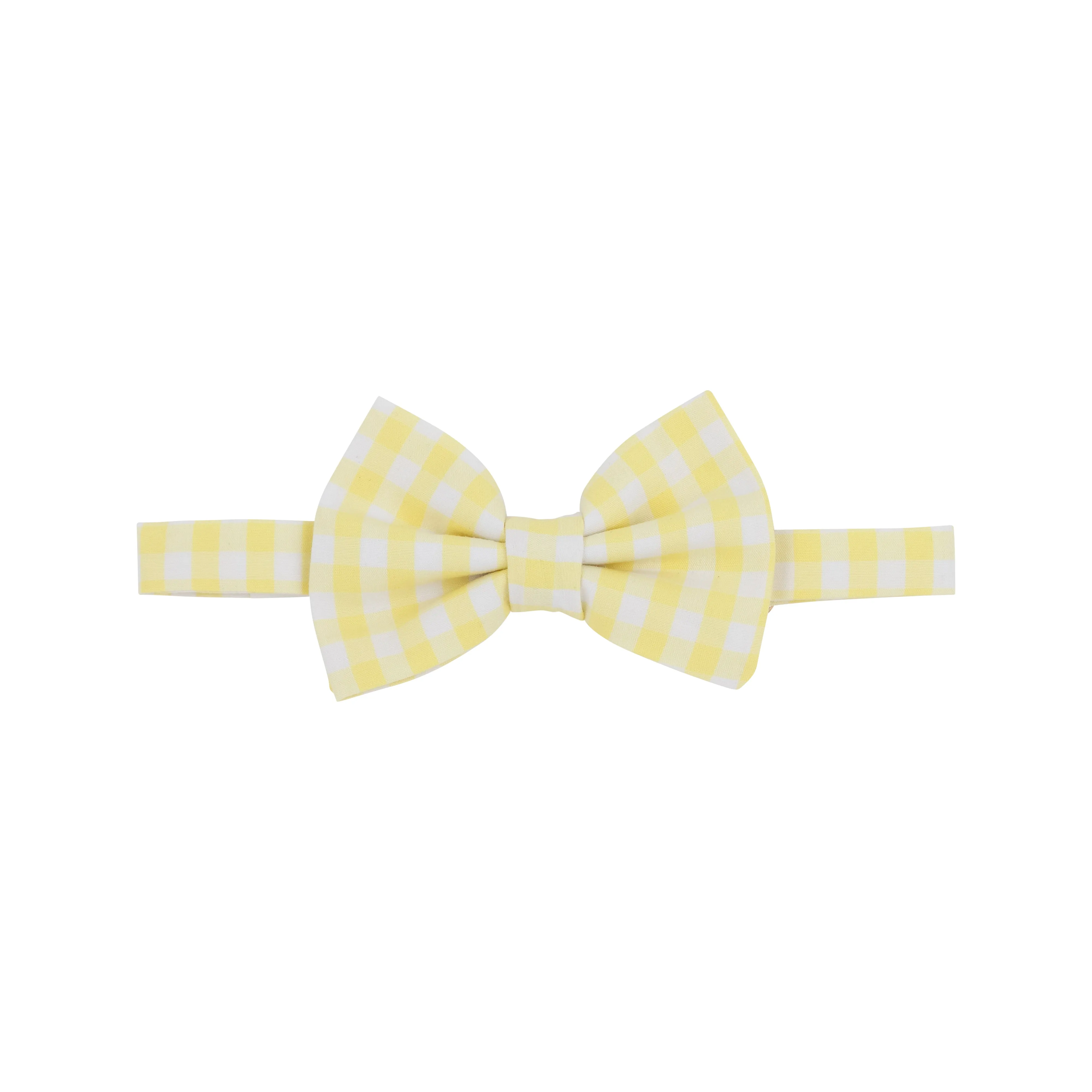 Baylor Bowtie - Lake Worth Yellow Gingham