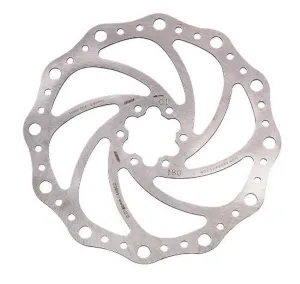 BBB 'POWERSTOP' V2 180mm ROTOR 6 BOLT S/S ALL PADS
