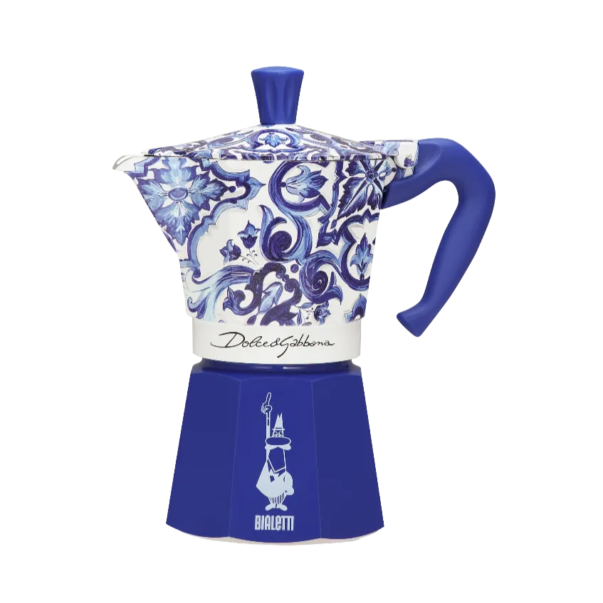 Bialetti Moka D&G Express 6 Cup Mediterranean Blue