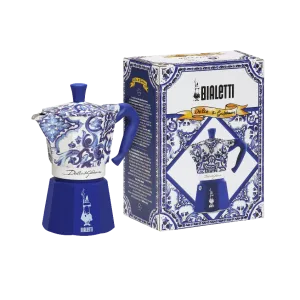 Bialetti Moka D&G Express 6 Cup Mediterranean Blue