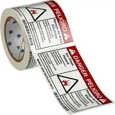 Bilingual DANGER Arc Flash Hazard Labels| Buy online