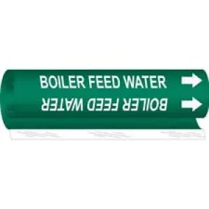 Brady BOILER FEED WATER High Performance Pipe Marker|Buy Online