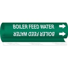 Brady BOILER FEED WATER High Performance Pipe Marker|Buy Online