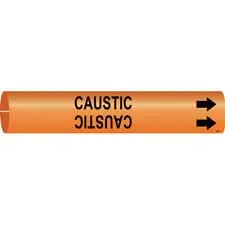 Brady CAUSTIC Snap-On/Strap-On Pipe Marker|Buy Online