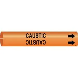 Brady CAUSTIC Snap-On/Strap-On Pipe Marker|Buy Online