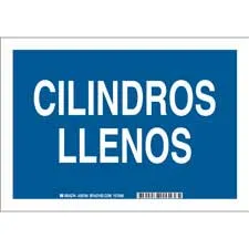 Brady Cilindros Llenos Sign/ Buy online