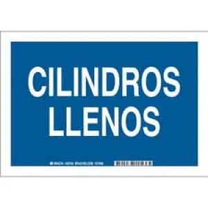 Brady Cilindros Llenos Sign/ Buy online