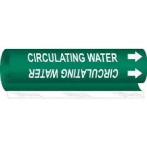 Brady CIRCULATING WATER High Performance Pipe Marker|Buy Online