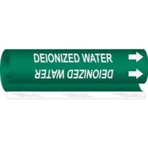 Brady DEIONIZED WATER High Performance Pipe Marker|Buy Online