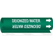 Brady DEIONIZED WATER High Performance Pipe Marker|Buy Online