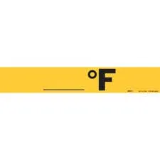 Brady °F Pipe Marker|Buy Online