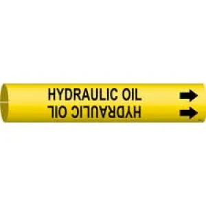 Brady HYDRAULIC OIL Snap-On Pipe Marker|Buy Online