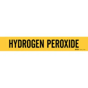 Brady HYDROGEN PEROXIDE Pipe Marker|Buy Online
