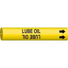 Brady LUBE OIL Snap-On Pipe Marker|Buy Online