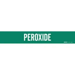 Brady PEROXIDE Pipe Marker|Buy Online