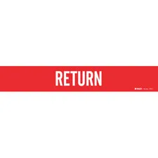 Brady RETURN Pipe Marker|Buy Online