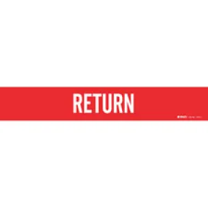Brady RETURN Pipe Marker|Buy Online
