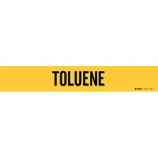 Brady TOLUENE Pipe Marker|Buy Online