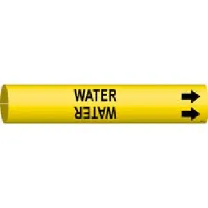 Brady WATER Snap-On Pipe Marker|Buy Online