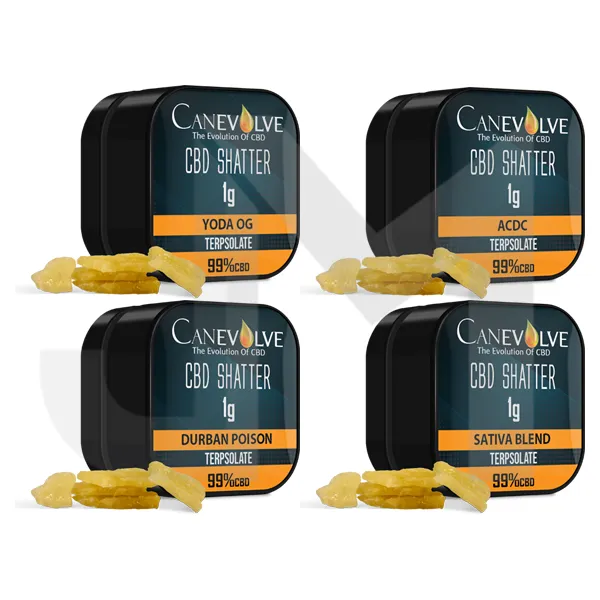 Canevolve 99% CBD Shatter - 1g