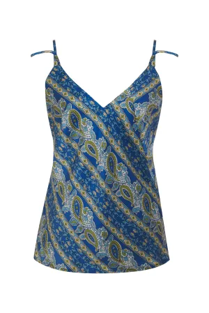 Capri Bias Mia Cami Mediterranean Blue