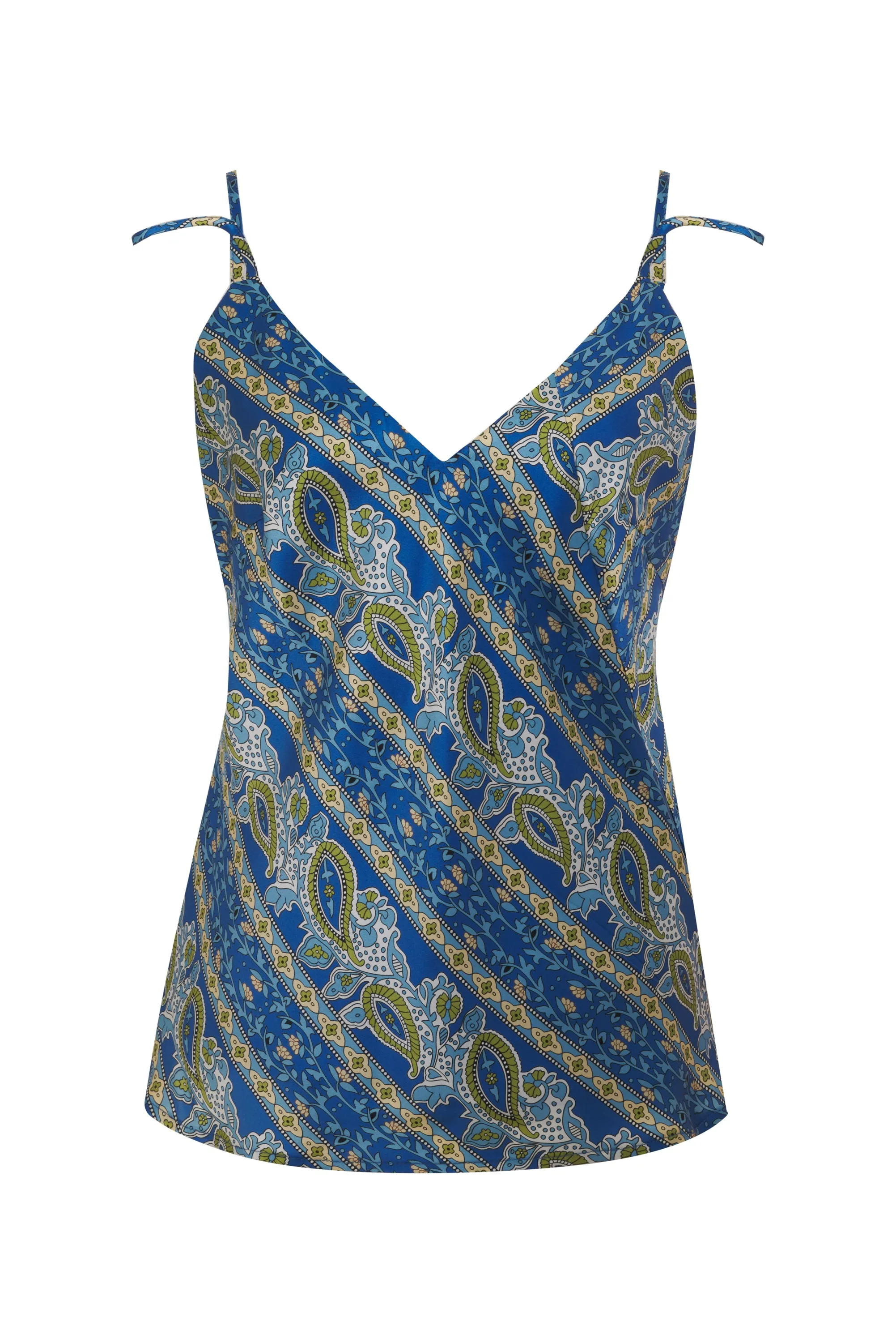Capri Bias Mia Cami Mediterranean Blue