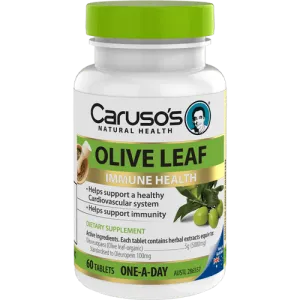 Caruso's Olive Leaf 60 Tablets - Herbal Therapeutics