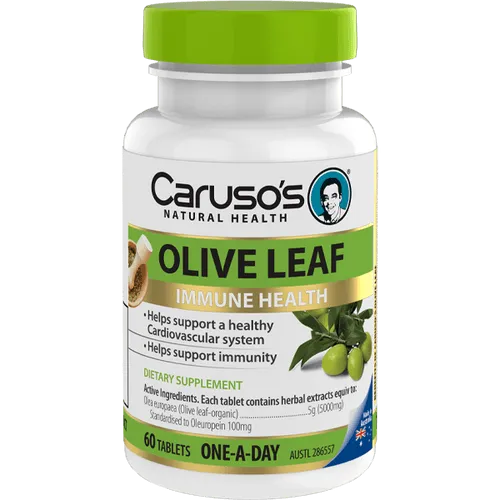 Caruso's Olive Leaf 60 Tablets - Herbal Therapeutics
