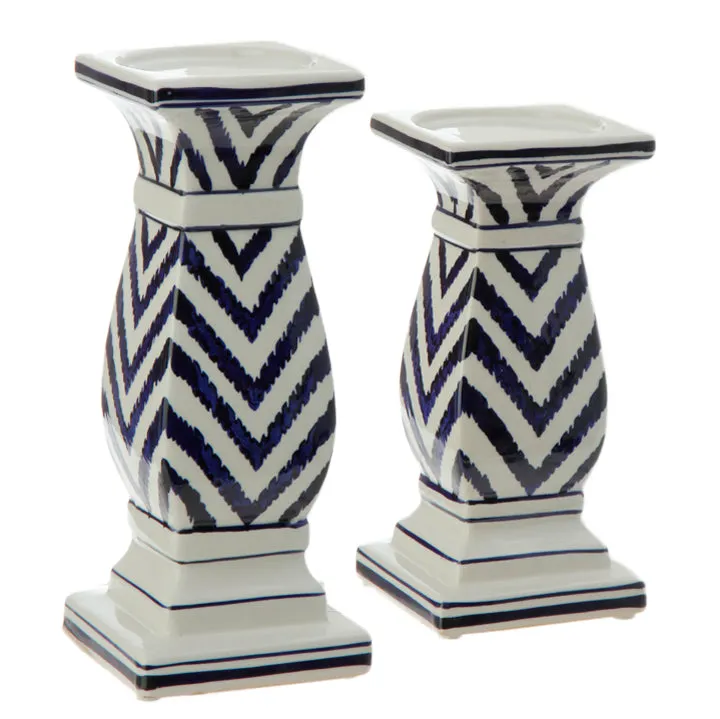 Chevron Candle Holder (Medium)