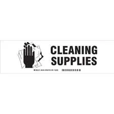 CLEANING SUPPLIES Label| Buy online