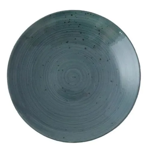 Continental Rustic Blue Coupe Bowls 25cm 29FUS342-03