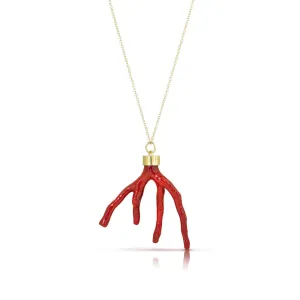 Coral Branch Necklace