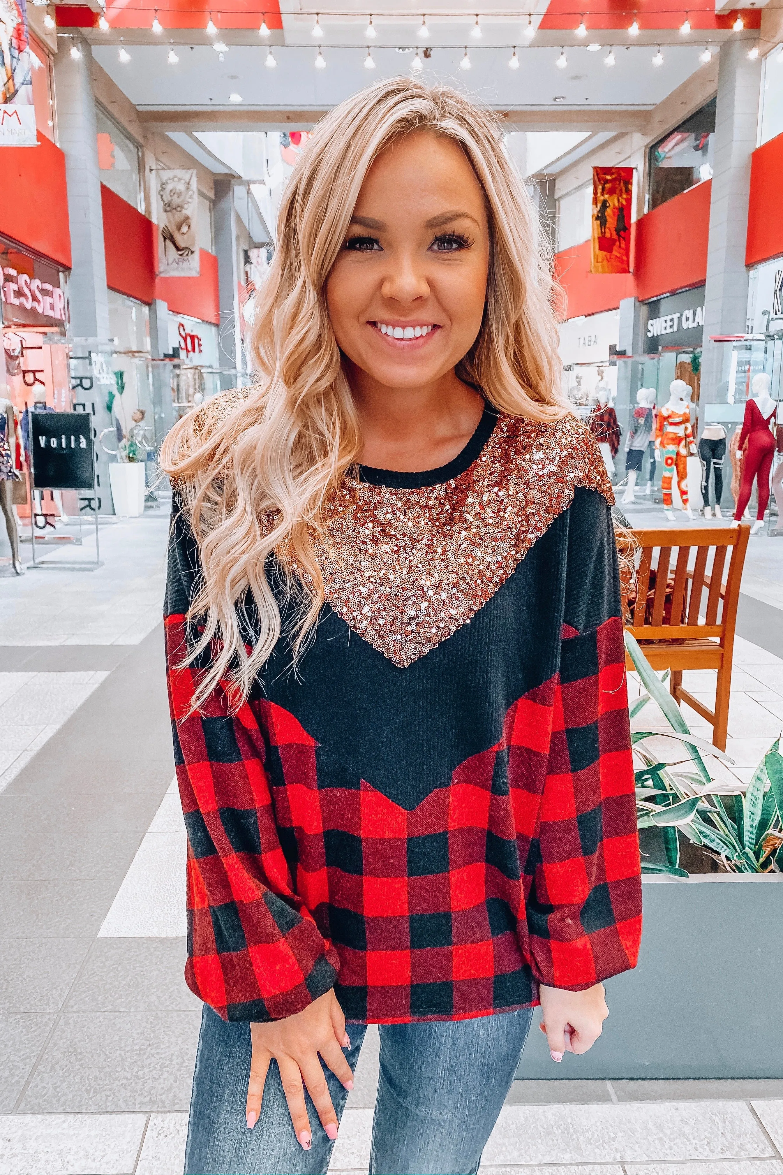 Countryside Glitz Top